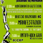 K-AHT-EAK TXIKITU: NO TAV nei Paesi Baschi