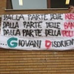 GIOVANI DEL PD CONTESTATI ALLA SAPIENZA DI ROMA DAGLI STUDENTI NO TAV