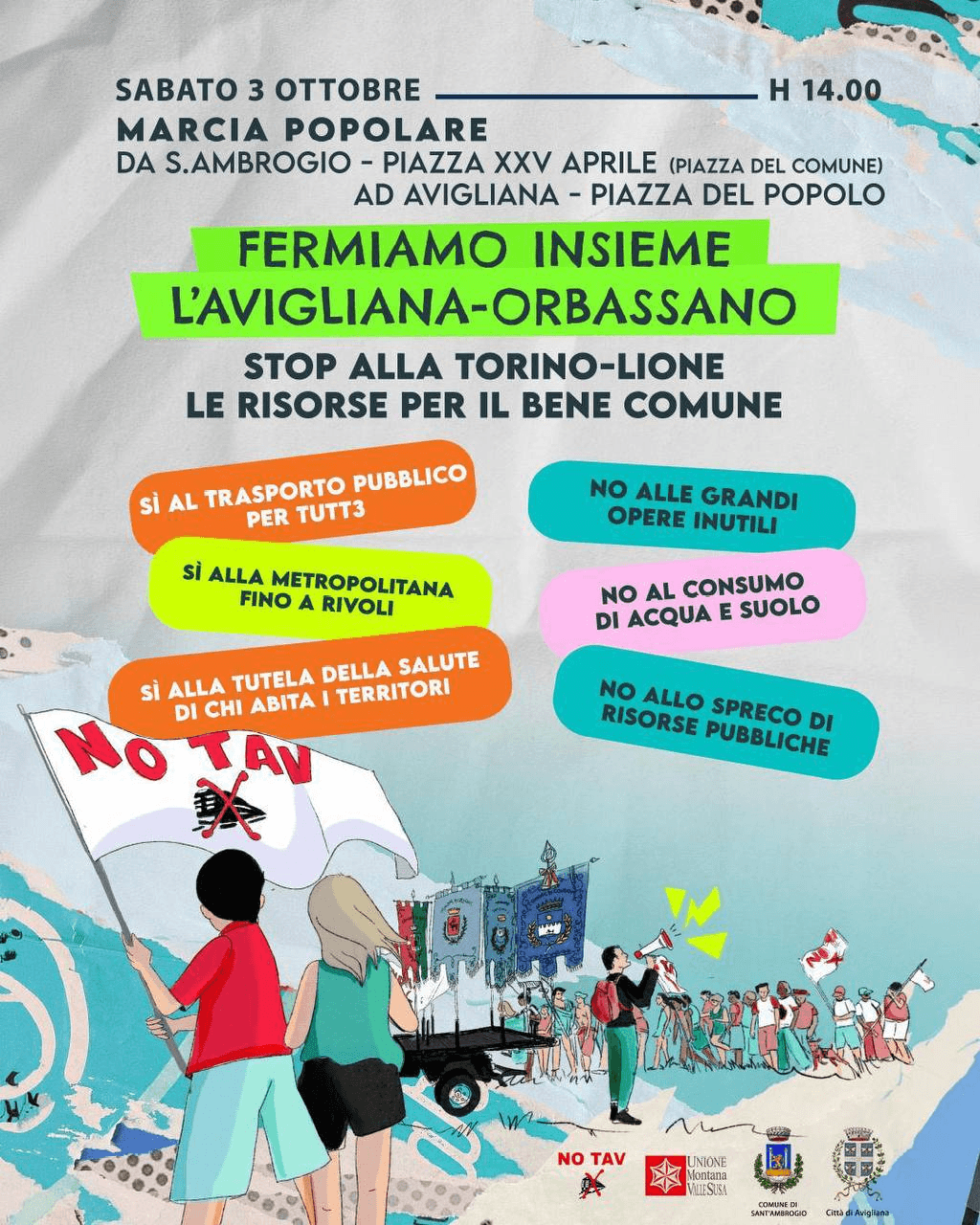 IL 3 OTTOBRE TORNIAMO A MARCIARE INSIEME!