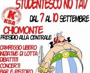 L’estate No Tav continua… Dal 7 al 10 settembre II campeggio studentesco!