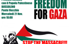 FREE GAZA!!! – Presidio solidale con la Palestina a Bussoleno