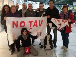 la delegazione notav