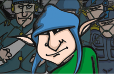 Giacu in Clarea: tropa bruta gent en Clarea staseira