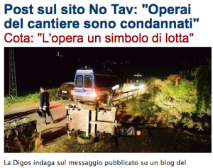 No Tav, se questi non sono titoli inventati