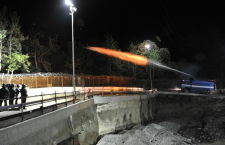 La valle non vi vuole!, video notturno