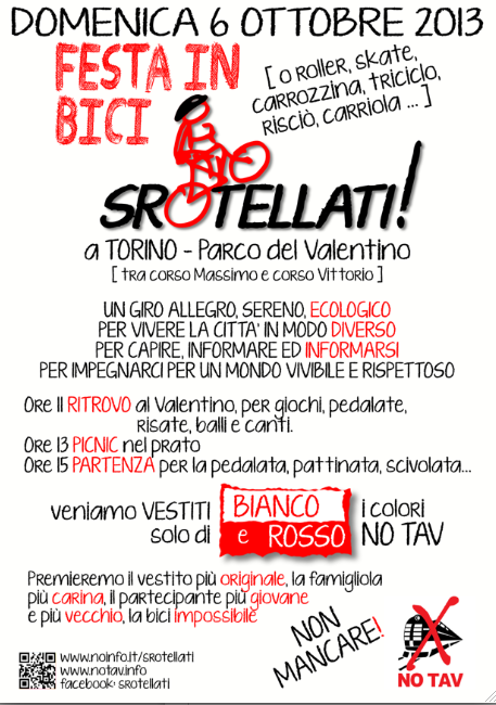 Torino 6 ottobre: SROTELLATI!