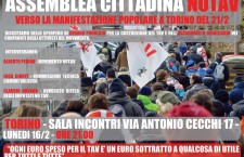 Torino: 16/2 assemblea notav