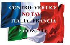 Contro Vertice No TAV Italia-Francia in Val Susa 5 marzo 2016