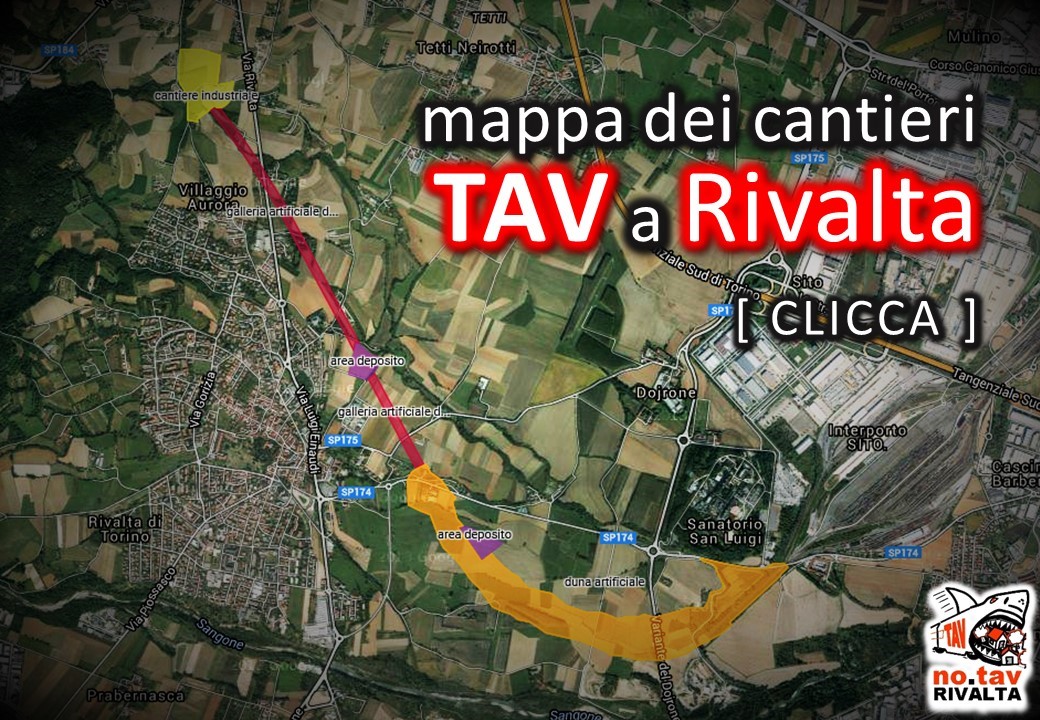 TAV: Torino – Lione, migliaia di perosne da Rivalta a Rivoli