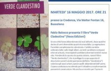 16/5 presentazione di Verde Clandestino alla Credenza