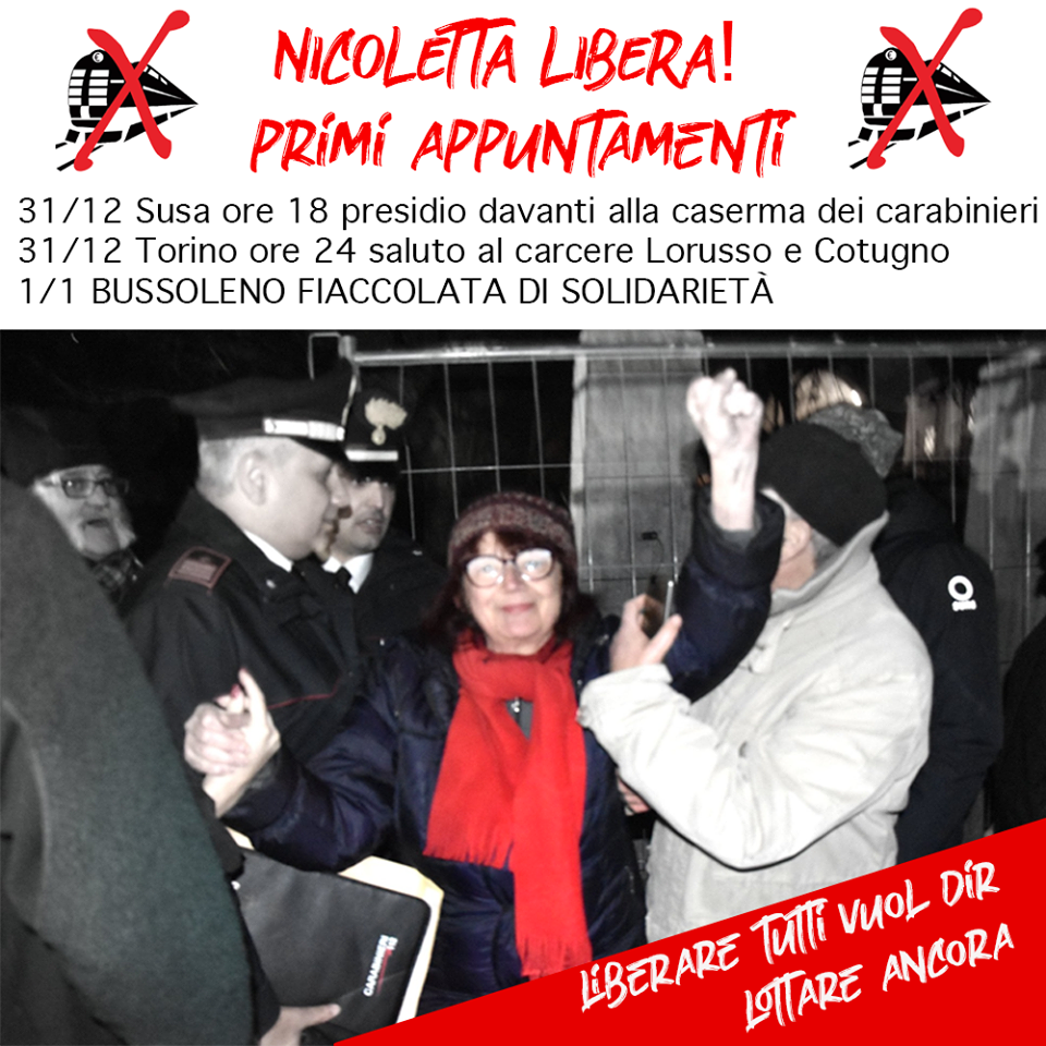 Nicoletta libera! Primi appuntamenti