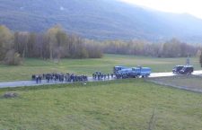 Nebbia in Val Susa: tra sassi e manganelli