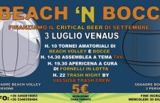 Sabato 03/07: Beach ‘n bocc al Presidio di Venaus