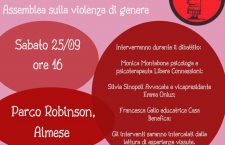 Sabato 25/09 “Filo Rosso tra le donne: assemblea sulla violenza di genere”