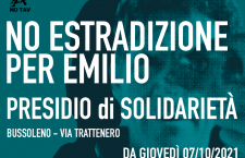CON EMILIO SEMPRE: PRESIDIO A BUSSOLENO DAL 7/10 DALLE ORE 11