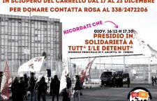 16/12 ore 17.30 – Presidio in solidarietà alle/ai detenute/i del carcere di Torino