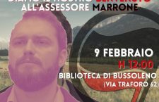 Bussoleno, mercoledì 09/02: diamo il nostro benvenuto all’assessore Marrone