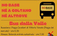 02/06: dalla Valle a Coltano, No base ne’ a Coltano ne’ altrove, bus dalla Valsusa!