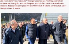 “No alle Olimpiadi a Cesana”. Caporetto di Tajani e Governo