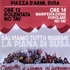 8 DICEMBRE 2024: MANIFESTAZIONE POPOLARE NO TAV – ORE 14 PIAZZA D’ARMI, SUSA