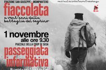 31/10 Fiaccolata a Mompantero – 01/11 passeggiata informativa a Susa