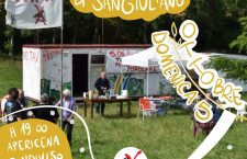 Ad un anno dallo sgombero del Presidio di San Giuliano: domenica 5/10 apericena condiviso, vin brulé e falò