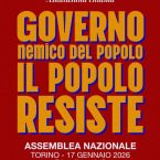 IL GOVERNO È NEMICO DEI TERRITORI, I TERRITORI RESISTONO! PER UNA PARTECIPAZIONE DI VALLE ALL’ASSEMBLEA DEL 17 GENNAIO A TORINO – ORE 15,00 CAMPUS LUIGI EINAUDI