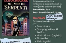 Domenica 01/02 ore 16,00 – Polivalente di San Didero: presentazione del libro “nel nido dei serpenti” di Zerocalcare