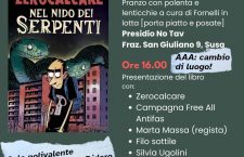 Domenica 01/02 ore 16,00 – Polivalente di San Didero: presentazione del libro “nel nido dei serpenti” di Zerocalcare