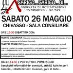 SABATO 26 MAGGIO A MONTANARO NO TAV NO SMARINO!