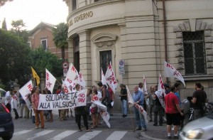NO TAV Buona riuscita del presidio di Udine